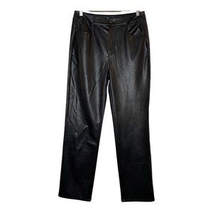 Paige Face/Visage Faux Leather Pants Sz 29